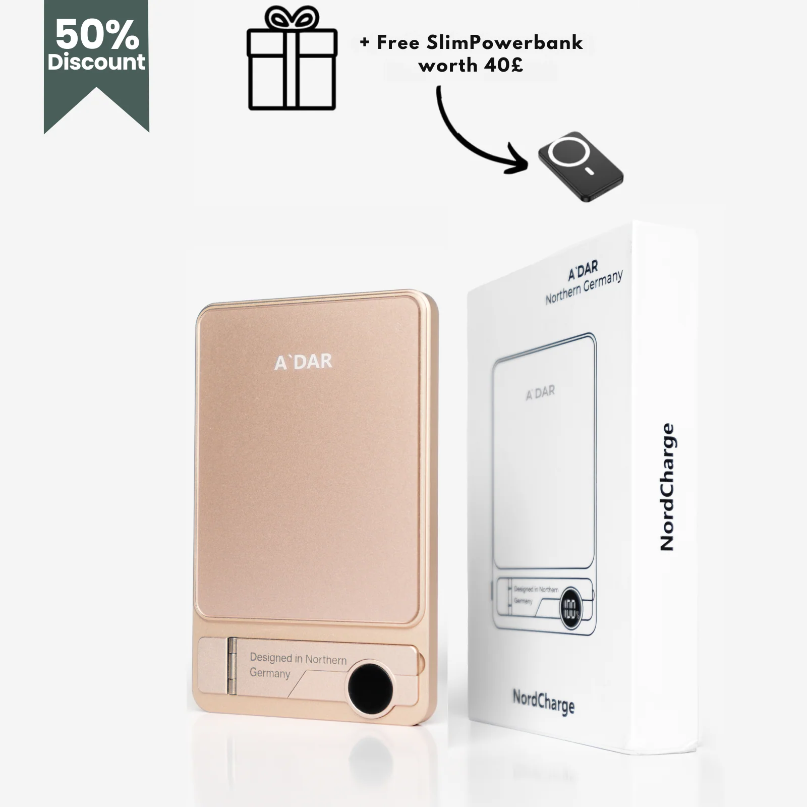 A'DAR NordCharge 磁吸對位